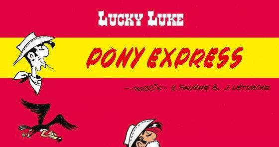 Okładka komiksu "Pony Express" /materiały prasowe