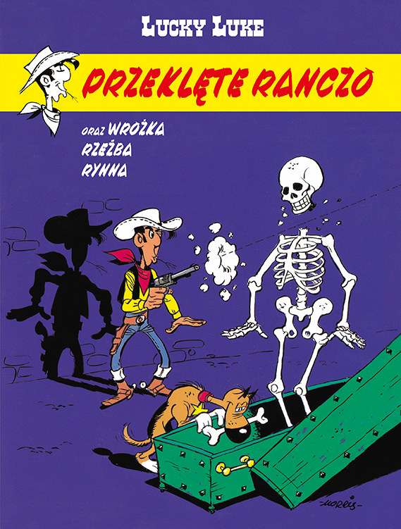 Okładka komiksu "Przeklęte ranczo" /materiały prasowe