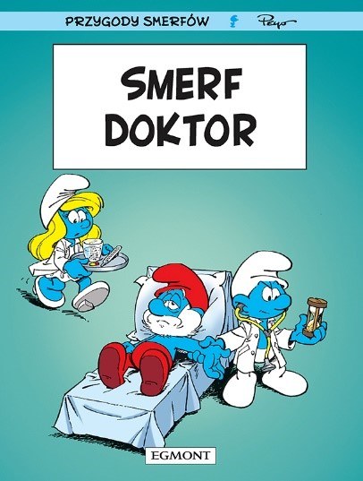 Okładka komiksu "Smerf Doktor, tom 18" /materiały prasowe