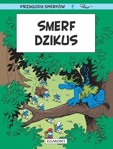 Okładka komiksu "Smerf Dzikus" /materiały prasowe