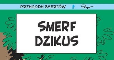 Okładka komiksu "Smerf Dzikus" /materiały prasowe