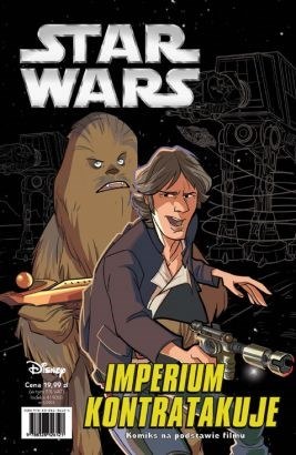 Okładka komiksu "Star Wars - Imperium kontratakuje (Epizod V)" /materiały prasowe
