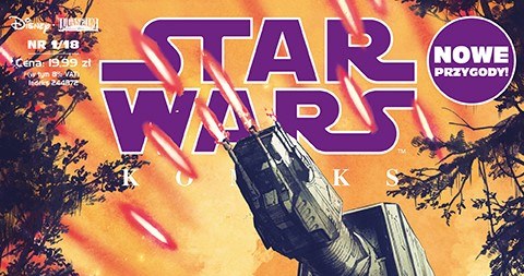 Okładka komiksu "STAR WARS KOMIKS 1/2018" /materiały prasowe