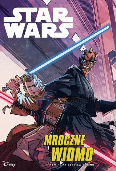 Okładka komiksu "Star Wars - Mroczne Widmo" /materiały prasowe