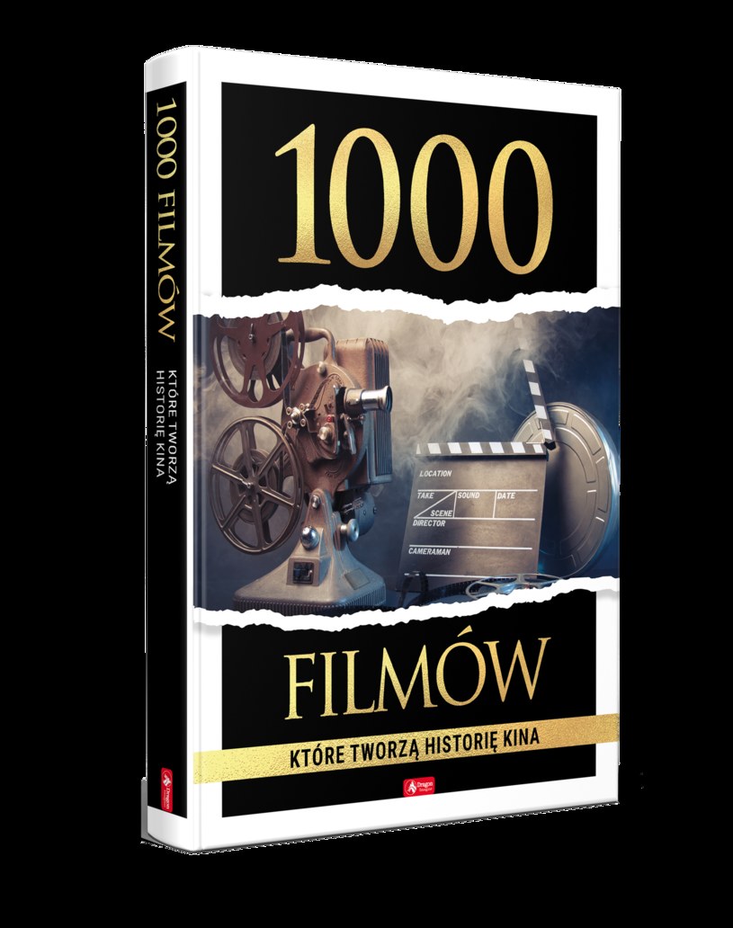 Okładka książki "1000 filmów, które tworzą historię kina" (2020) /brak /materiały prasowe