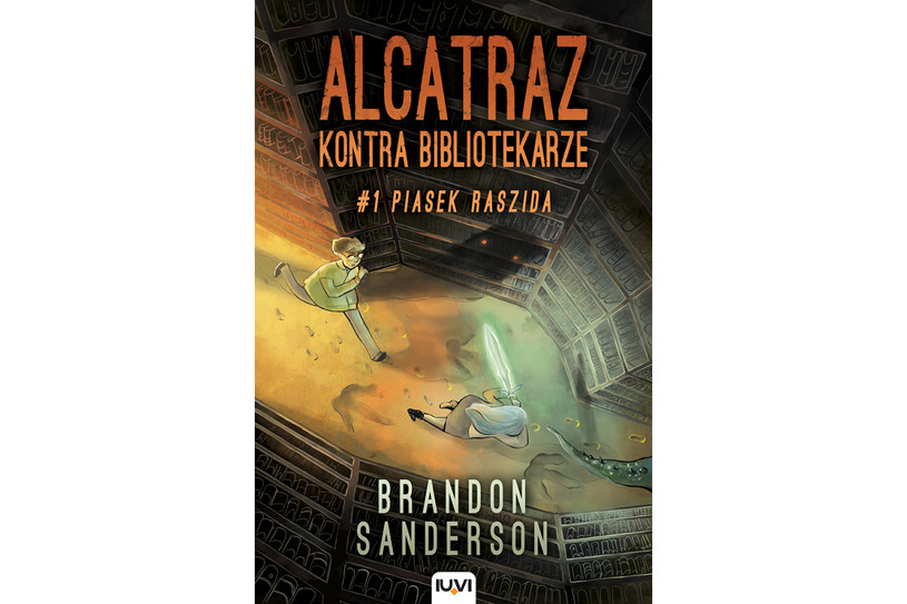 Okładka książki Alcatraz kontra bibliotekarze. Piasek Raszida /materiały prasowe