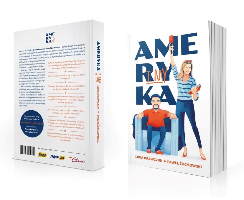 Okładka książki "Ameryka i my" /RMF FM