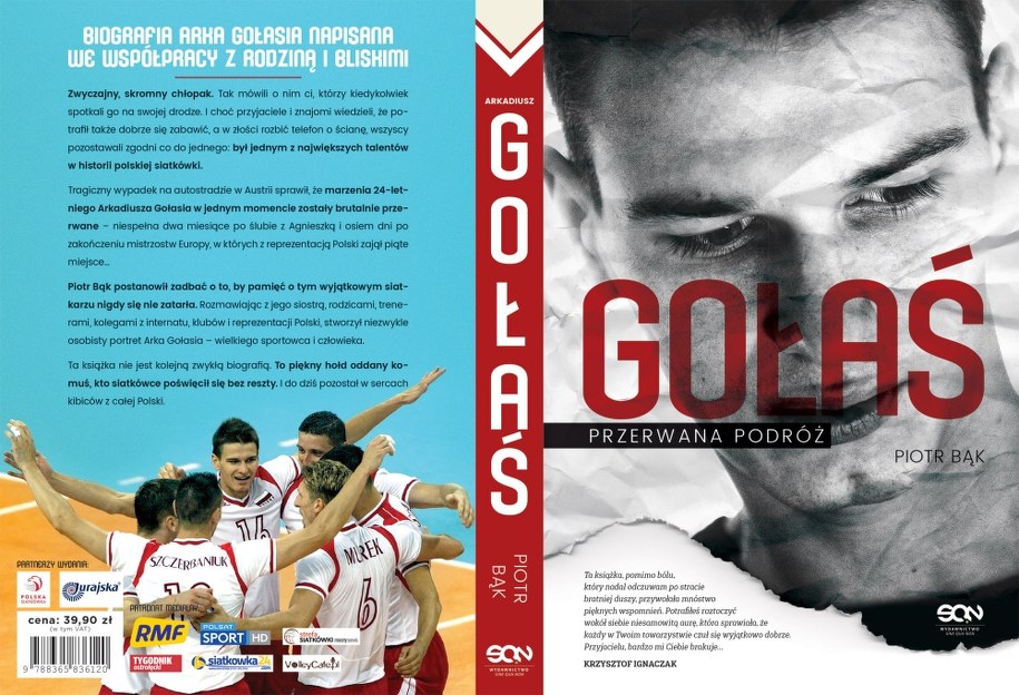 Okładka książki "Arkadiusz Gołaś - Przerwana Podróż" /Materiały prasowe