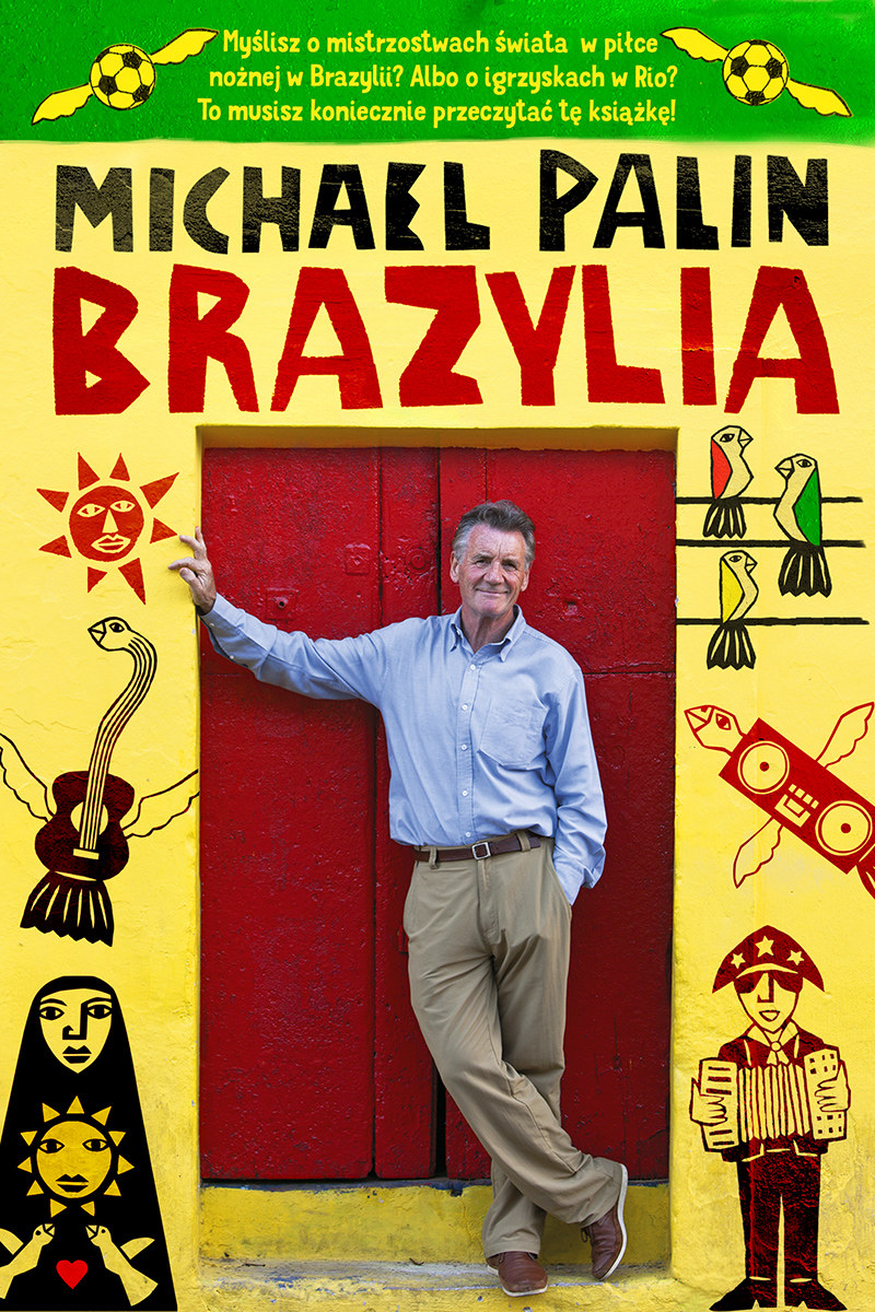 Okładka książki "Brazylia" Michael Palina /materiały prasowe