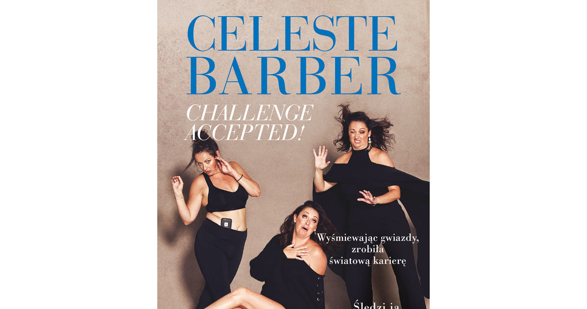 Okładka książki Celeste Barber "Challenge Accepted" /materiały prasowe
