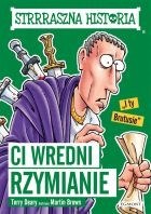 Okładka książki "Ci wredni Rzymianie. Strrraszna historia" /materiały prasowe