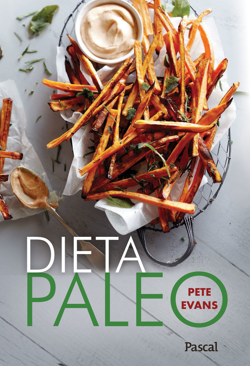 Okładka książki "Dieta paleo" Pete Evans /materiały prasowe