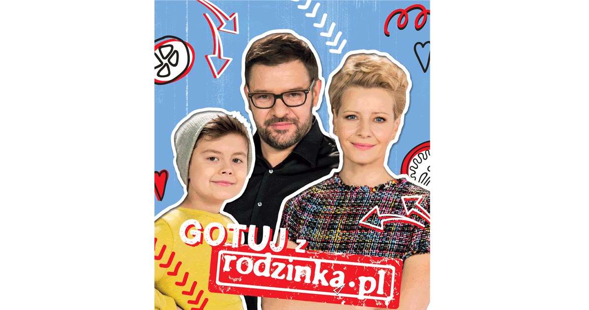 Okładka książki "Gotuj z rodzinka.pl. Tydzień w boskiej kuchni" /Styl.pl/materiały prasowe