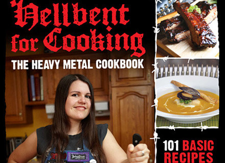Okładka książki "Hellbent For Cooking: The Heavy Metal Cookbook" /