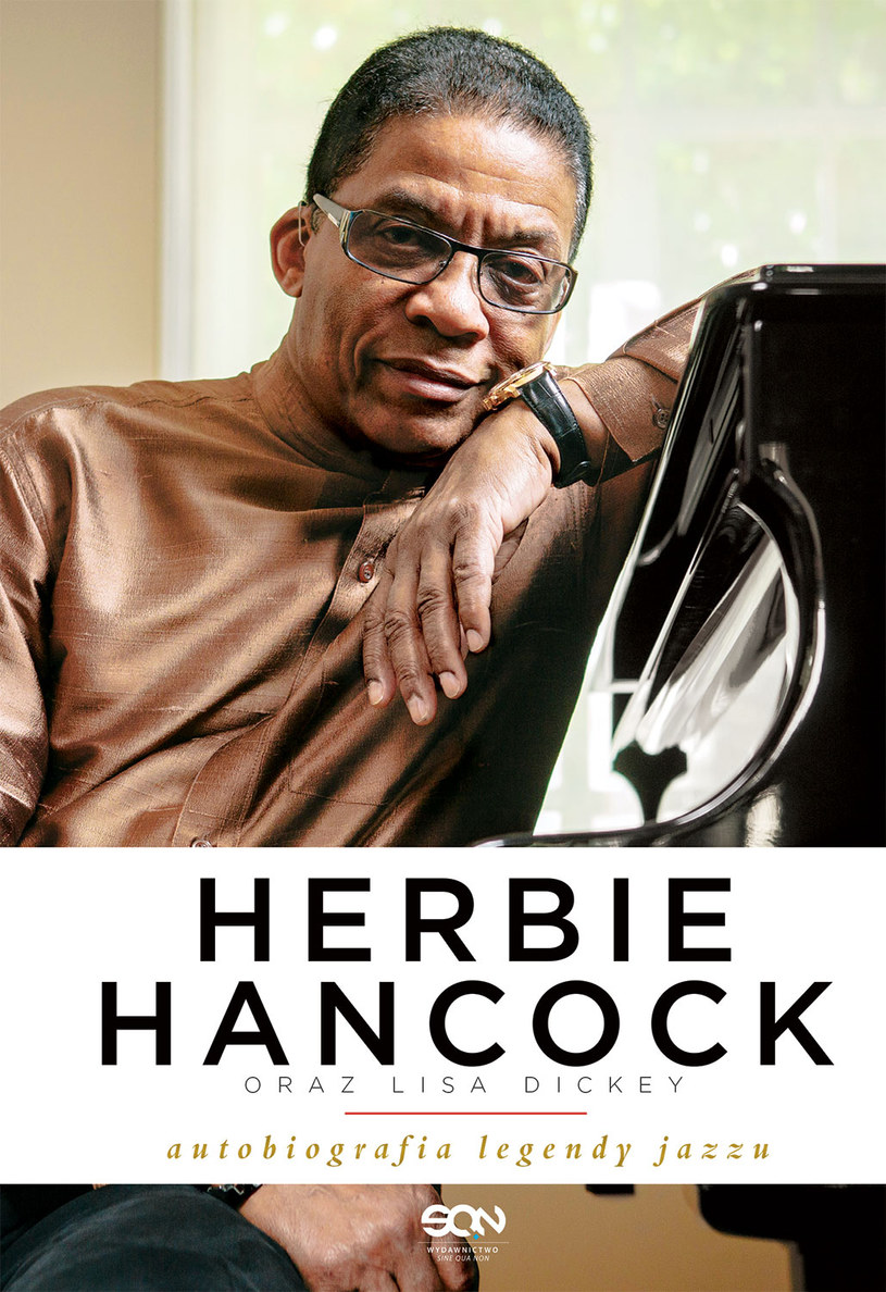 Okładka książki "Herbie Hancock. Autobiografia legendy jazzu" /materiały prasowe