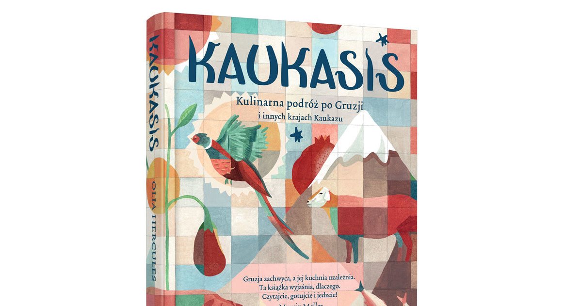 Okładka książki "Kaukasis" /materiały prasowe