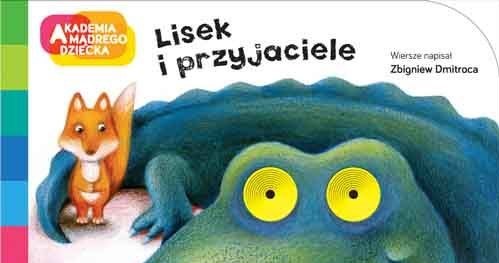 Okładka książki "Lisek i przyjaciele" /materiały prasowe