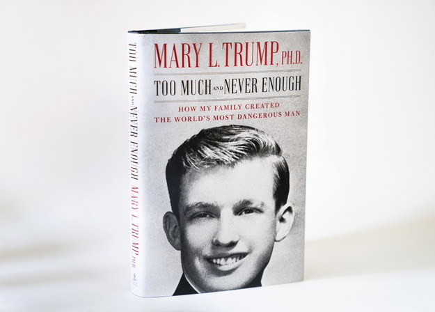Okładka książki Mary Trump, która ma się ukazać w przyszłym tygodniu /JIM LO SCALZO /PAP/EPA
