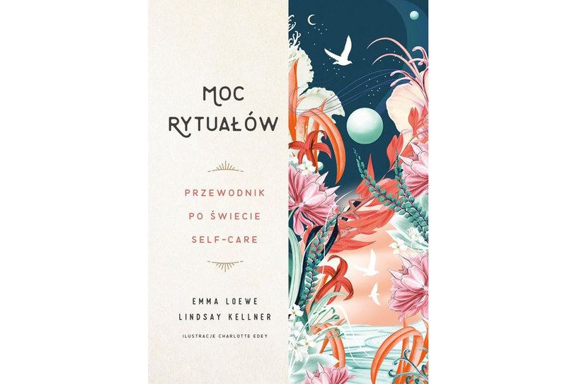 Okładka książki "Moc rytuałów. Przewodnik po świecie self-care" /materiały prasowe