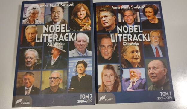 Okładka książki "Nobel literacki XXI wieku" /Bogdan Zalewski /RMF FM