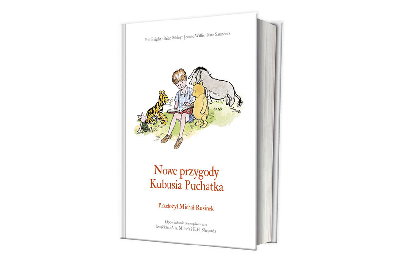 Okładka książki "Nowe przygody Kubusia Puchatka" /materiały prasowe