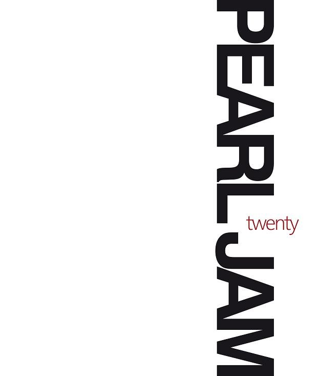 Okładka książki "Pearl Jam Twenty" /