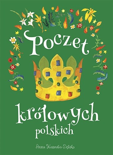Okładka książki "Poczet królowych polskich" /materiały prasowe