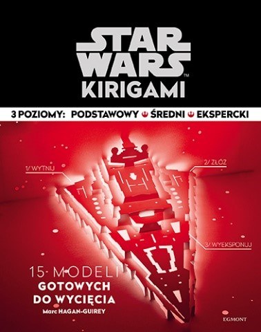 Okładka książki "Star Wars. Kirigami" /materiały prasowe