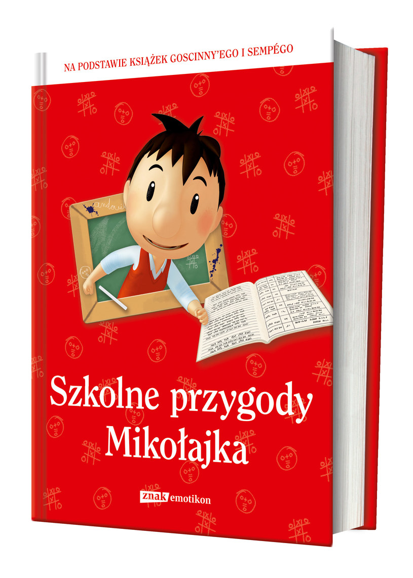 Okładka książki "Szkolne przygody Mikołajka" /.