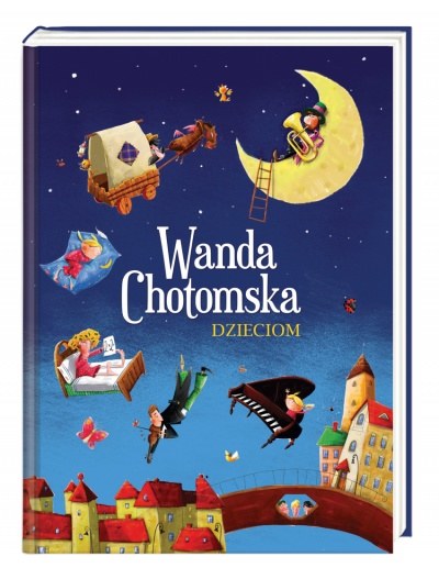 Okładka książki "Wanda Chotomska dzieciom" /materiały prasowe