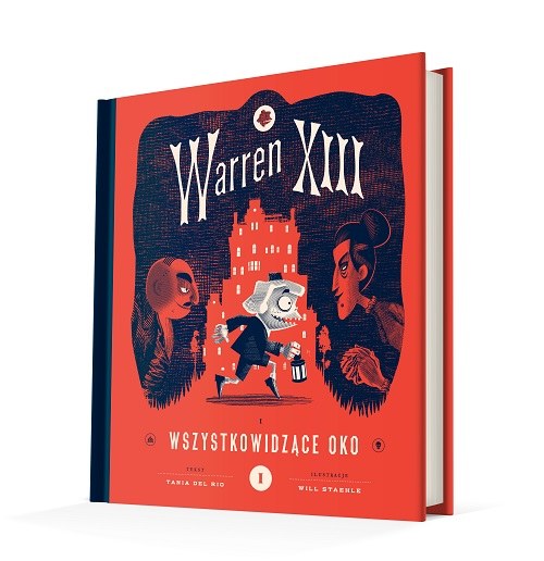 Okładka książki "Warren XIII i Wszystkowidzące oko" /materiały prasowe