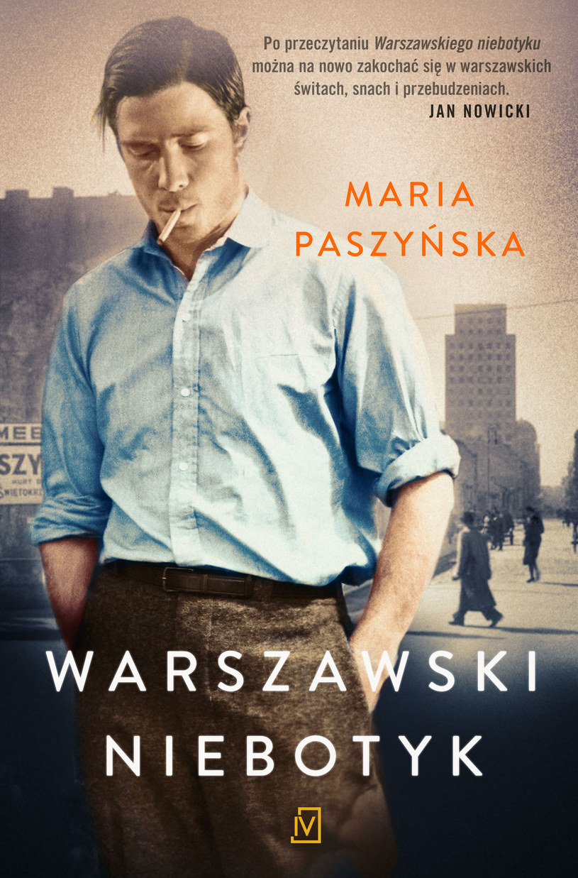 Okładka książki "Warszawski niebotyk" /materiały prasowe