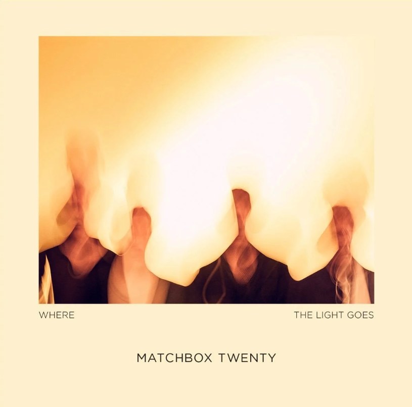 Okładka Matchbox Twenty "Where The Light Goes" /materiały prasowe
