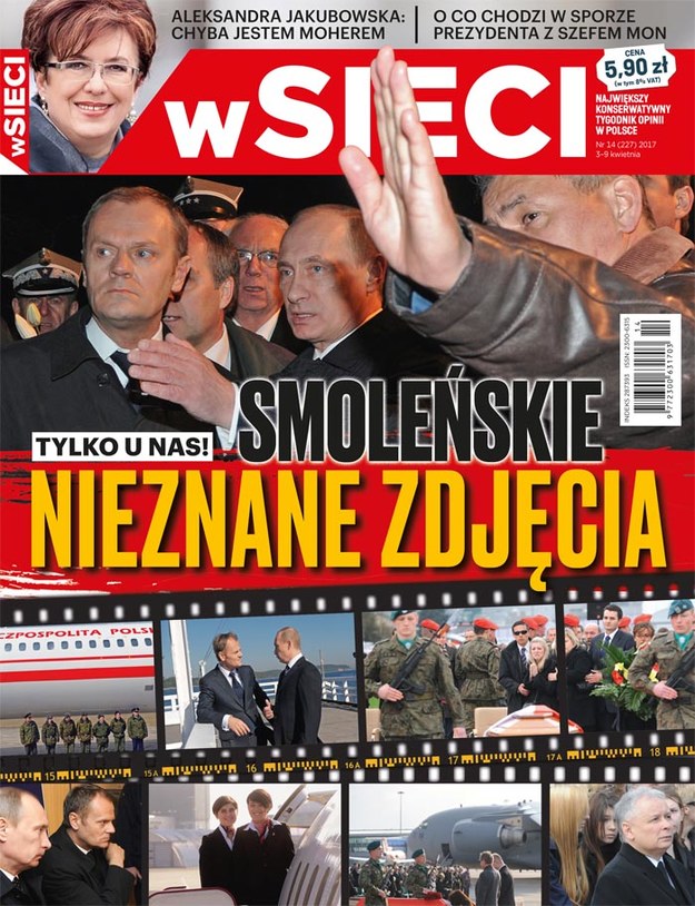 Okładka najnowsze wydania "wSieci" /Materiały prasowe