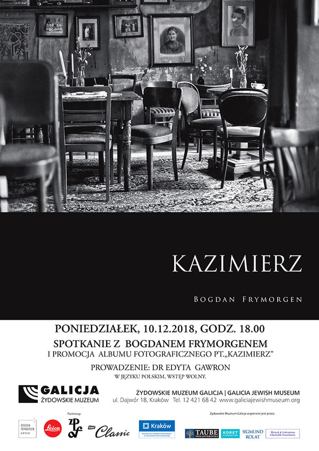 Okładka najnowszego albumu o Kazimierzu londyńskiego korespondenta RMF FM /Bogdan Frymorgen /RMF FM