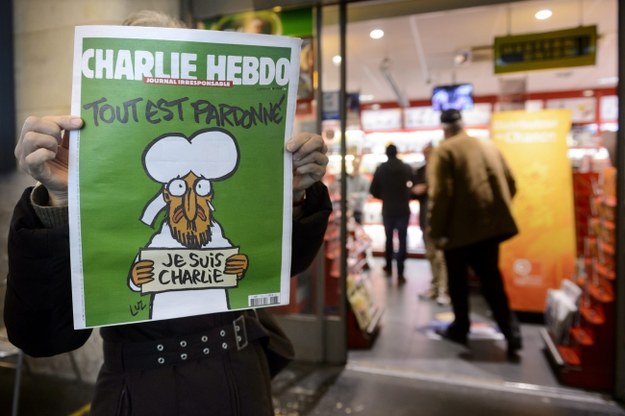 Okładka najnowszego numeru "Charlie Hebdo" /LAURENT GILLIERON /PAP/EPA