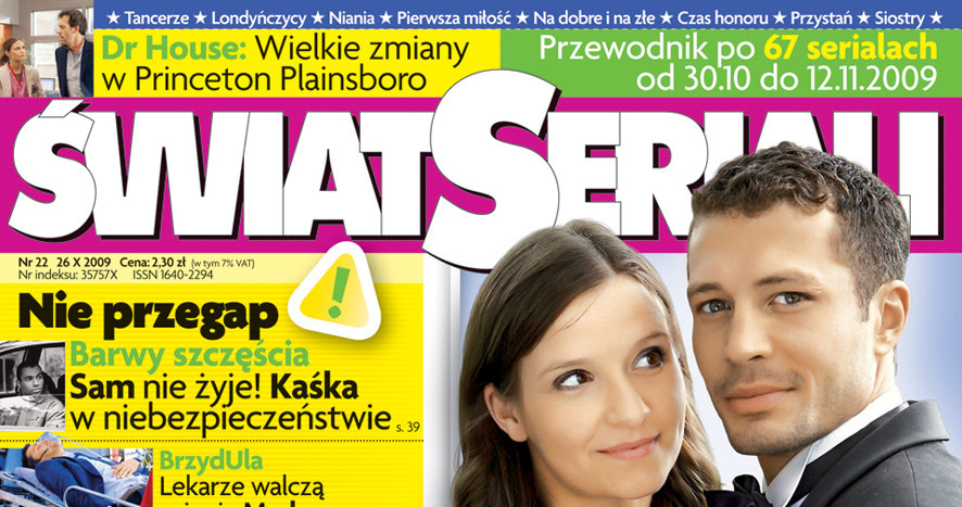 Okładka najnowszego numeru "Świata Seriali" /materiały prasowe