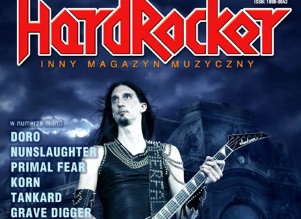 Okładka nowego numeru magazynu "Hard Rocker" /