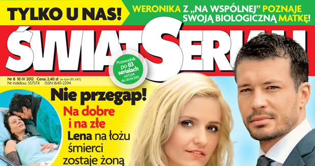 Okładka nowego numeru /Świat Seriali