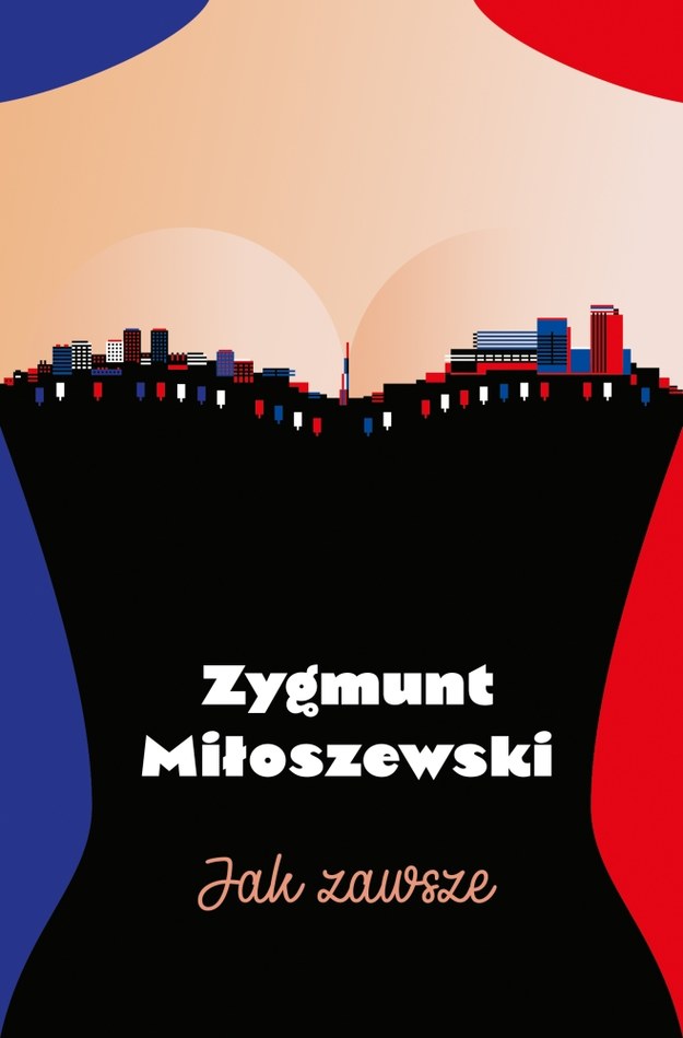 Okładka nowej powieści Zygmunta Miłoszewskiego /GW Foksal /Materiały prasowe