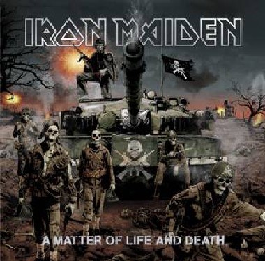 Okładka płyty "A Matter Of Life And Death" Iron Maiden /