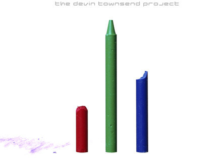 Okładka płyty "Addicted" The Devin Townsend Project /