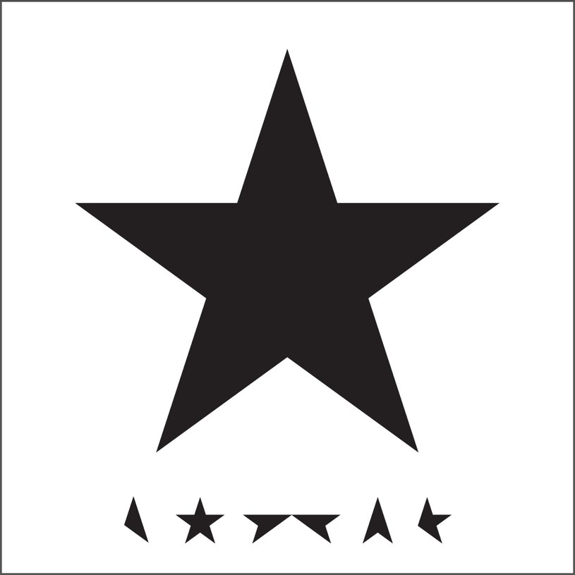 Okładka płyty "Blackstar" /&nbsp /