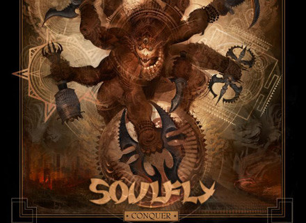 Okładka płyty "Conquer" Soulfly /