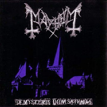 Okładka płyty "De Mysteriis Dom Sathanas" Mayhem /