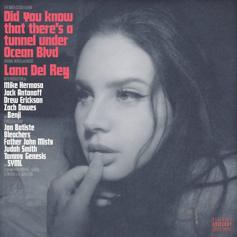 Okładka płyty "Did you know that there’s a tunnel under Ocean Blvd" Lany Del Rey /materiały prasowe /materiały prasowe