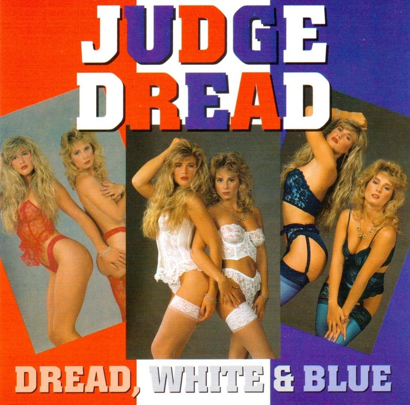 Okładka płyty "Dread White & Blue" Judge Dreada /