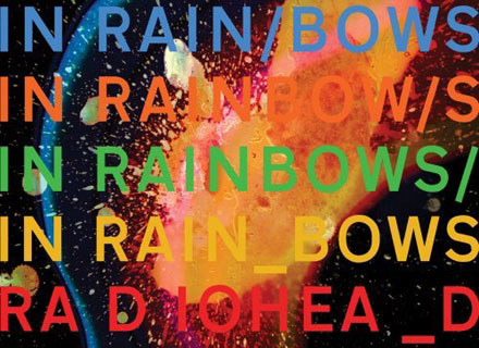 Okładka płyty "In Rainbows" Radiohead /