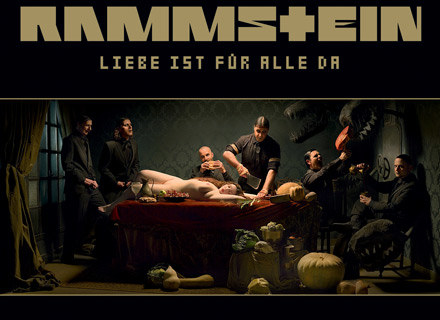 Okładka płyty "Liebe Ist Für Alle Da" grupy Rammstein /