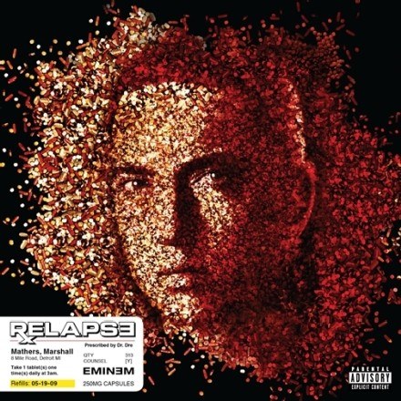 Okładka płyty "Relapse" Eminema /